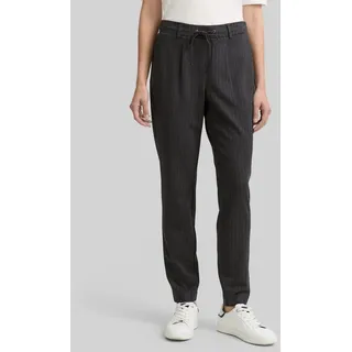 TOM TAILOR 7/8-Hose Hosen & Chino Loose Fit Hose mit Nadelstreifen grau W44/L30