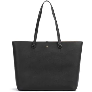 Ralph Lauren Karly Shopper Leder Black/Gold