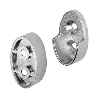 Dolle Wohnregale Wandregal 2,5 x 4,1 cm Silber