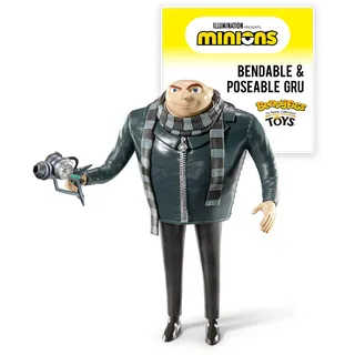 The Noble Collection Minions Bendyfigs Gru 16 cm