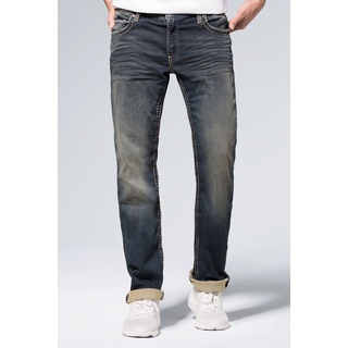 Comfort-fit-Jeans CAMP DAVID "CO:NO" Gr. 34, Länge 32, blau Herren Jeans Comfort Fit Münztasche mit Ziernaht