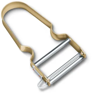 Victorinox REX Profi Sparschäler, Gemüseschäler, Kartoffelschäler, Gerader Schliff, Pendelklinge, Extra Scharf, Aluminium