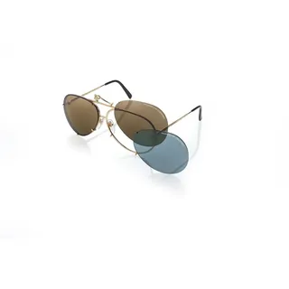 Porsche Design P8478 Sonnenbrille - Light Gold / A66 - Brown / CAT3