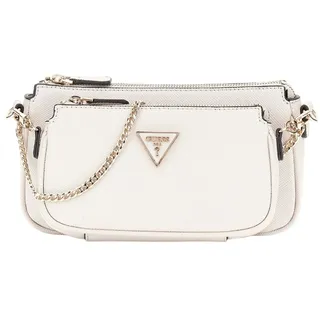 GUESS Umhängetasche Noelle Double Pouch Crossbody Bone