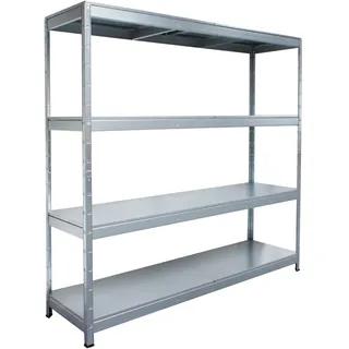 SCHULTE Regalwelt Schwerlastregal Stahl 180x143x50 cm grau