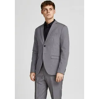 Jack & Jones Sakko JPRFRANCO Blazer mit 2-Knopf-Form und extra schmalem Schnitt unifarben, modisch, slim fit, Kunstfaser grau 46