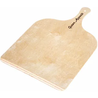 GRÄWE 1 Stück Pizzaschieber, Sperrholz, Pizzaschaufel, Brotschieber, für Pizza Flammkuchen Brot