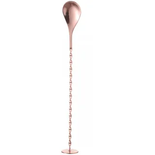 HENDI Barlöffel, mit Stößel,BarUp,Kupfer,280x35mm