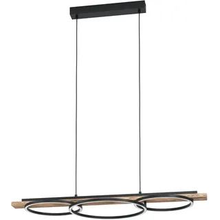 EGLO Boyal 3-flg. 101 cm rund schwarz-braun