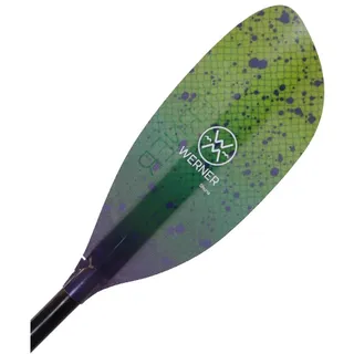 Werner Shuna Leverlock Paddel - Lime Drift, 220-240cm Leverlock | Straight