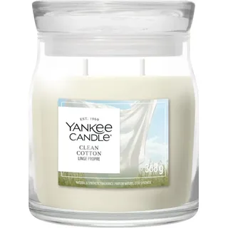 Yankee Candle Clean Cotton mittelgroße Kerze 368 g