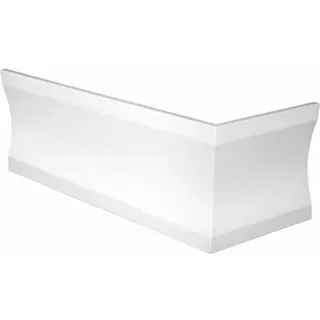 CLEO 170x75 UL panel eckig 59cm, weiss
