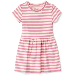 Tchibo - Baby-Jerseykleid - Baby - Gr. 86/92 - weiß/gestreift