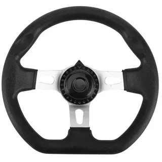 270-mm-Go-Kart-Lenkrad, ergonomisches Design, griffige Oberfläche, einfacher Austausch für Buggy-Rennkarts, komfortables Fahrgefühl, langlebiges Rennlenkrad