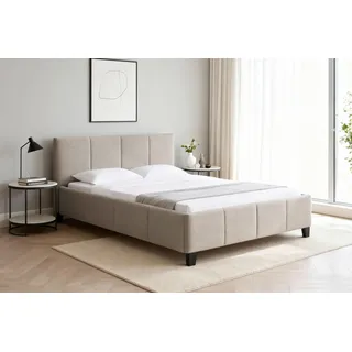 Polsterbett Crazy Beige ca. 140x200cm
