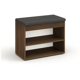 komto Sofia 60 x 48 x 32 cm Nussbaum / braun