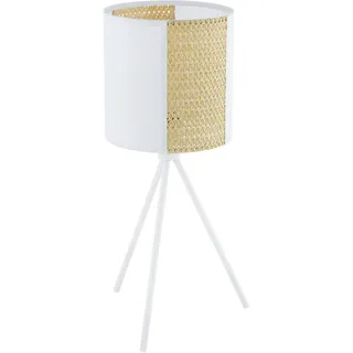 EGLO Tischlampe Arnhem, 1 flammige Tischleuchte vintage, boho, hygge