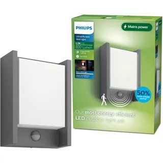 Philips Außenleuchte LED 3,8 W IP44 Einzelpack anthrazit