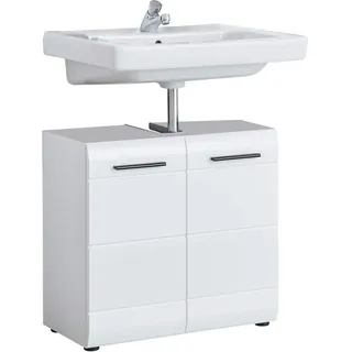 trendteam Waschbeckenunterschrank Skin Bad Weiß 60 cm