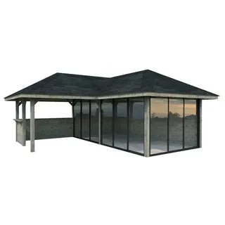 Palmako Bianca 5,88 x 3,19 m Grau