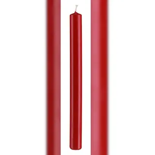 Kopschitz Kerzen Kerzen Stabkerzen Rot, 300 x 30 mm, 6 Stück