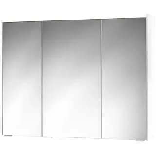 SIEPER LED-Spiegelschrank KHX 100 Holzdekor weiß (251013010-0111)