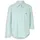 Oversized Bluse blau 38