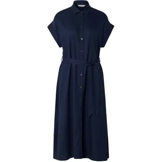 Tchibo - Leinenkleid - Damen - Gr. 46 - dunkelblau