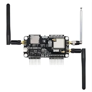 DUZEPA NRF24+ Für ESP32 2.4G-Modul-Erweiterungskarte, WiFi 3-in-1-Vorlage Für Flipper Zero CC1101-Modul Unterstützt NEF Sniffer/Mousejacker