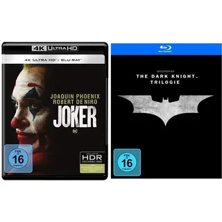 Joker (4K Ultra HD) (+ Blu-ray) & The Dark Knight Trilogy [Blu-ray]