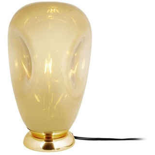 Leitmotiv - Tischleuchte Blown - Gold - Ø22x37cm Tischlampe - Nachttischlampe, Wohnzimmer, Schlafzimmer