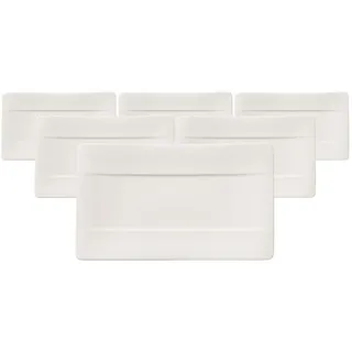 Villeroy & Boch Sushi-Teller, Weiß, Keramik, Rund, Essen & Trinken, Geschirr, Teller, Speiseteller