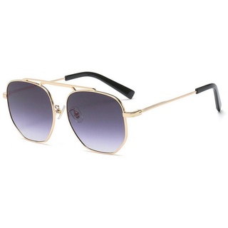 FIDDY Sonnenbrille Polarisierte Sonnenbrille Damen Herren Polarisierte Pilotenbrille (1-St) Modische Sonnenbrille für Damen, trendige Autobrille lila