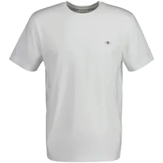 GANT Reg Shield Kurzarm-T-Shirt White 5XL