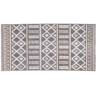 Orientalischer Teppich NEPAL 160x230 cm grau/beige - Grau/Beige