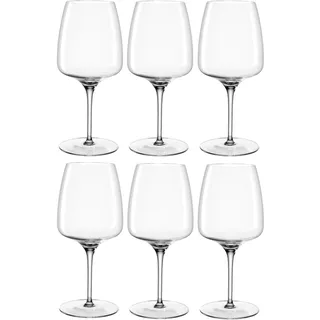 6x Leonardo Rotweinglas Cesti 500 ml, 6 Stück, Transparent, Weingläser, Transparent