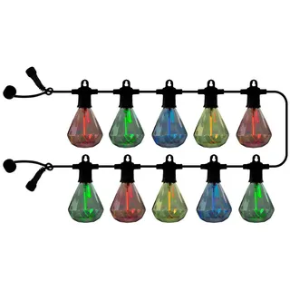 Lichterkette Living, Schwarz, Kunststoff, 300 cm, Lampen & Leuchten, Innenbeleuchtung, Dekoleuchten, Lichterketten