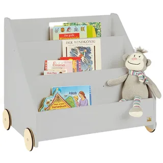 Kinder-Bücherregal Lasse (Farbe: Grau)