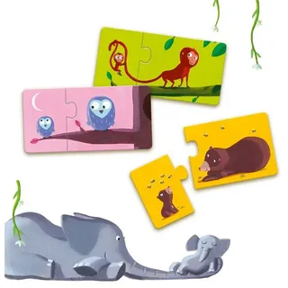 Djeco Puzzle duo/trio Puzzle Duo Mama und Kind