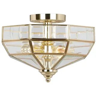 Elstead Lighting Old Park 2 E27 poliertes Messing