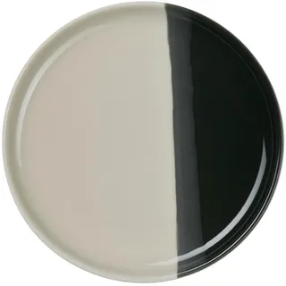 Asa Selection Brotteller 13 cm Grau/Schwarz 1er Set