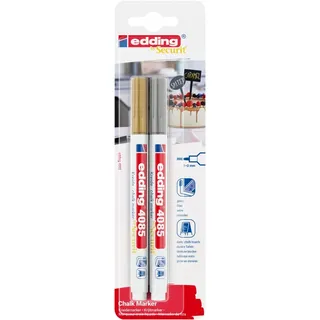 edding Kreidemarker gold/silber 2 St.