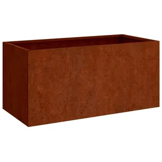 vidaXL Pflanzkübel 62 x 40 x 39 cm Cortenstahl
