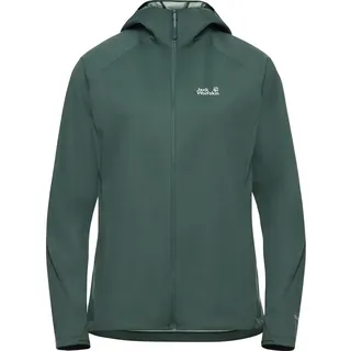 Jack Wolfskin Skyvail Regenjacke Damen Sago Palm M