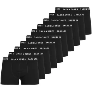 JACK & JONES JACHUEY TRUNKS 10er Pack schwarz/weiß XXL