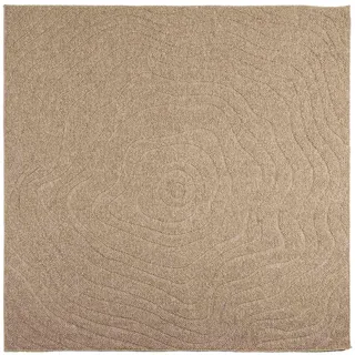 vidaXL Agira Bereichsteppich 200 x 200 cm Braun