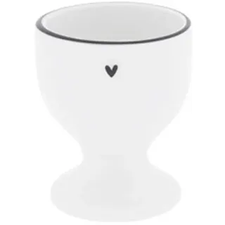 Bastion Collections Eierbecher Little Heart schwarz