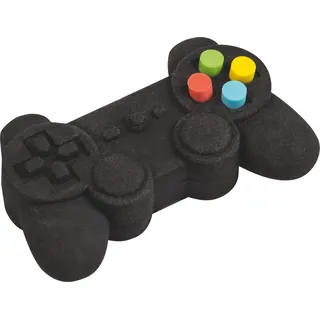 Brunnen Radiergummi Gamepad 3D Schwarz 3 St.