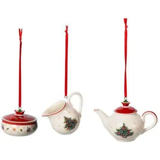 Villeroy & Boch Toy's Delight Decoration Ornamente Kaffeeset - Hänger 6,3 cm Set 3-tlg. Ornamente-Set Kaffee
