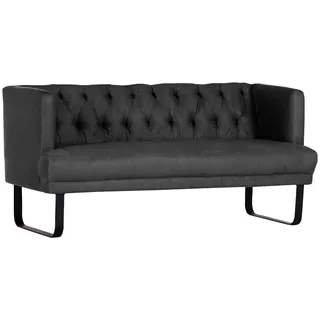 Küchensofa GUTMANN FACTORY "Betto", grau (anthrazit, grau), B:170cm H:80cm T:74cm, 100% Polyester, Sofas
